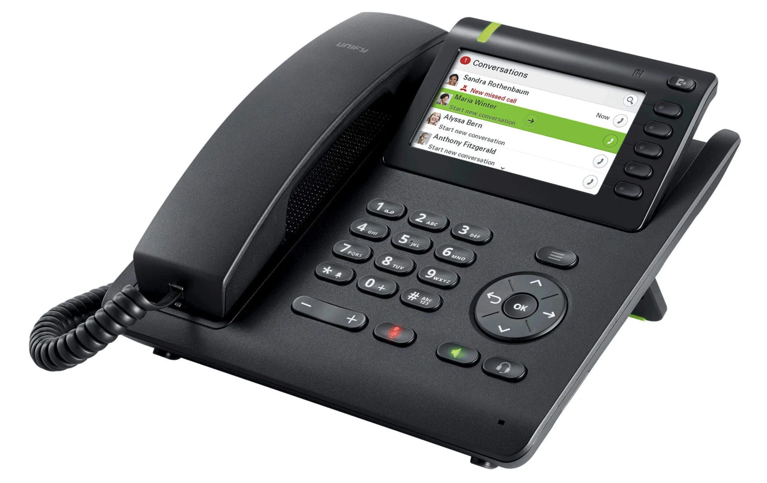 UNIFY SIP Tischtelefon CP600 Schwarz - Voice Over IP 1 UNIFY SIP Tischtelefon CP600 Schwarz - Voice Over IP