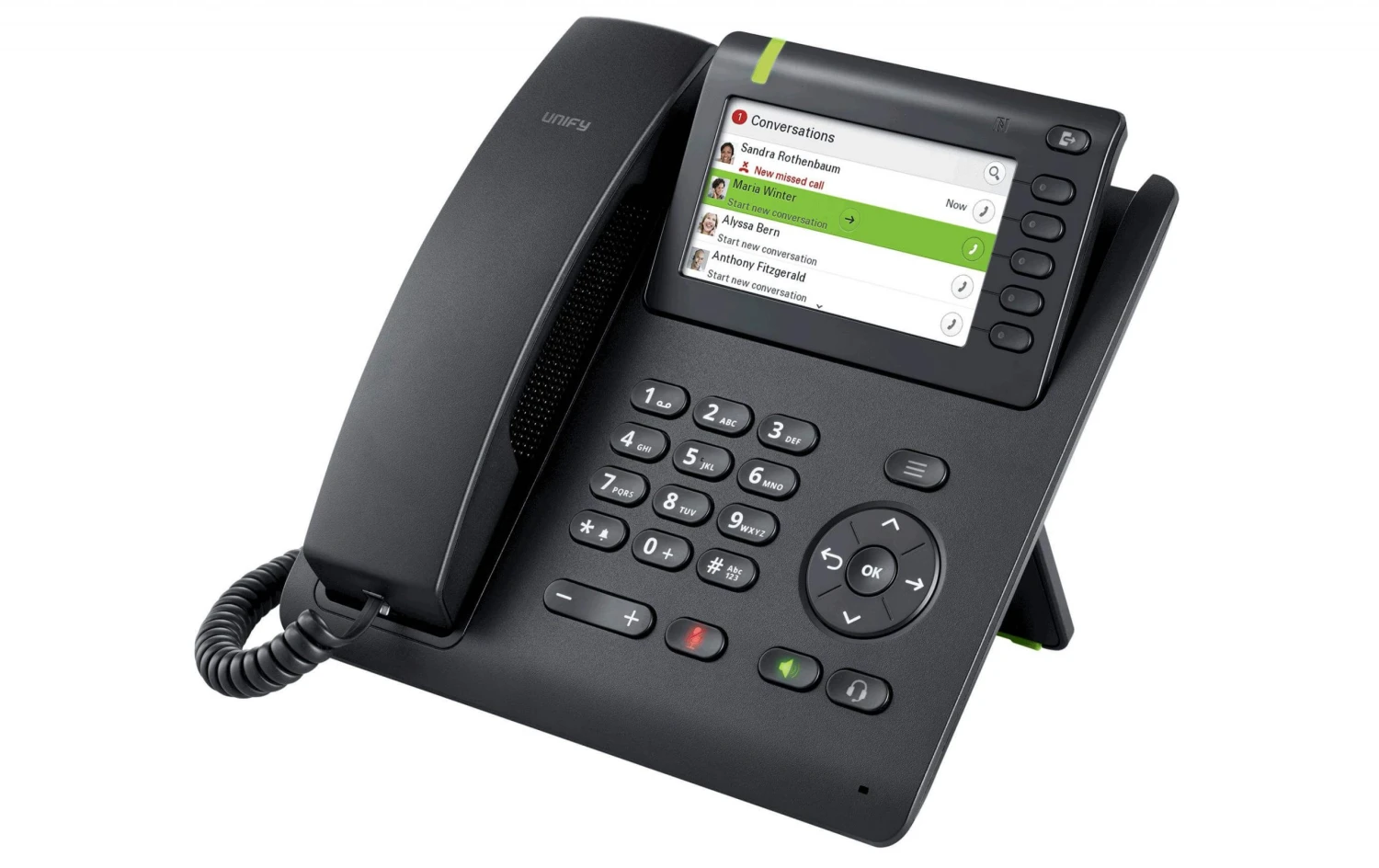 UNIFY SIP Tischtelefon CP600 Schwarz - Voice Over IP 2 UNIFY SIP Tischtelefon CP600 Schwarz - Voice Over IP – Bild 2