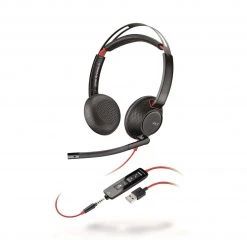 Poly Headset Blackwire 5220 Duo USB - Telefon Headsets