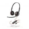 Poly Headset Blackwire 3220 Duo USB-C - Telefon Headsets