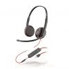 Poly Headset Blackwire 3225 Duo USB-C - Telefon Headsets