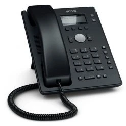 Snom Tischtelefon D120 Schwarz - Voice Over IP