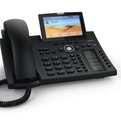 Snom Tischtelefon D385 Schwarz - Voice Over IP