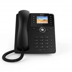 Snom Tischtelefon D735 Schwarz - Voice Over IP