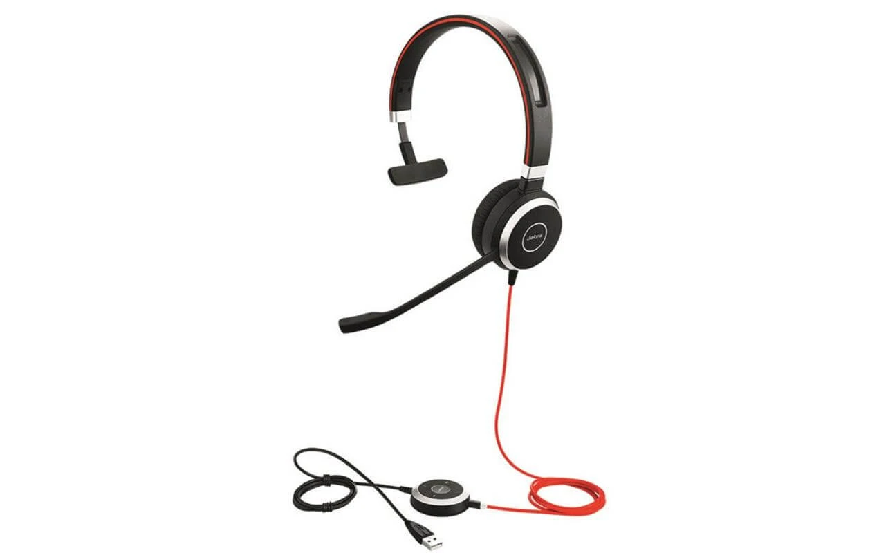 Jabra Headset Evolve 40 Mono MS USB-C - Telefon Headsets 1 Jabra Headset Evolve 40 Mono MS USB-C - Telefon Headsets
