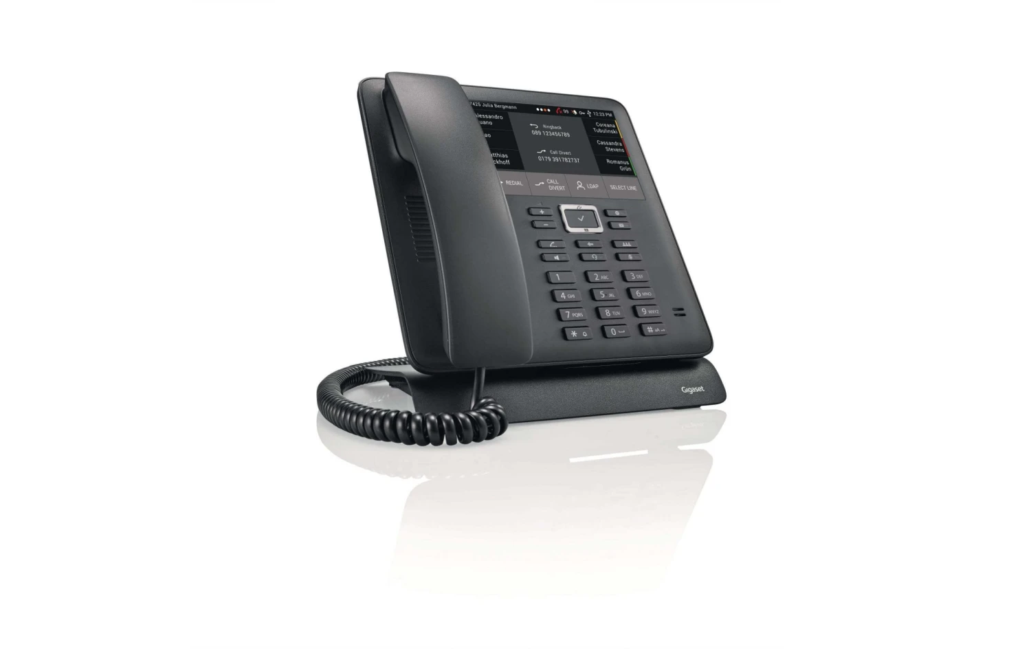 Gigaset Pro Tischtelefon Maxwell 4 All IP Schwarz - Voice Over IP 3 Gigaset Pro Tischtelefon Maxwell 4 All IP Schwarz - Voice Over IP – Bild 3
